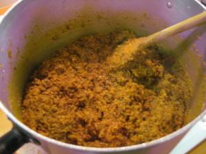 Masala for the Chickpea and Potato