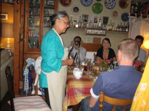 Ma Rani making an appearance at the table....