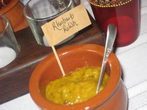 Our very popular Rhubarb Relish!