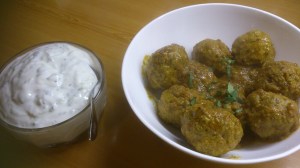 And ready to serve with a Mint and Lemon Raita